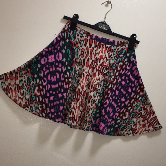 Top shop cheetah print skirt - Picture 2 of 8